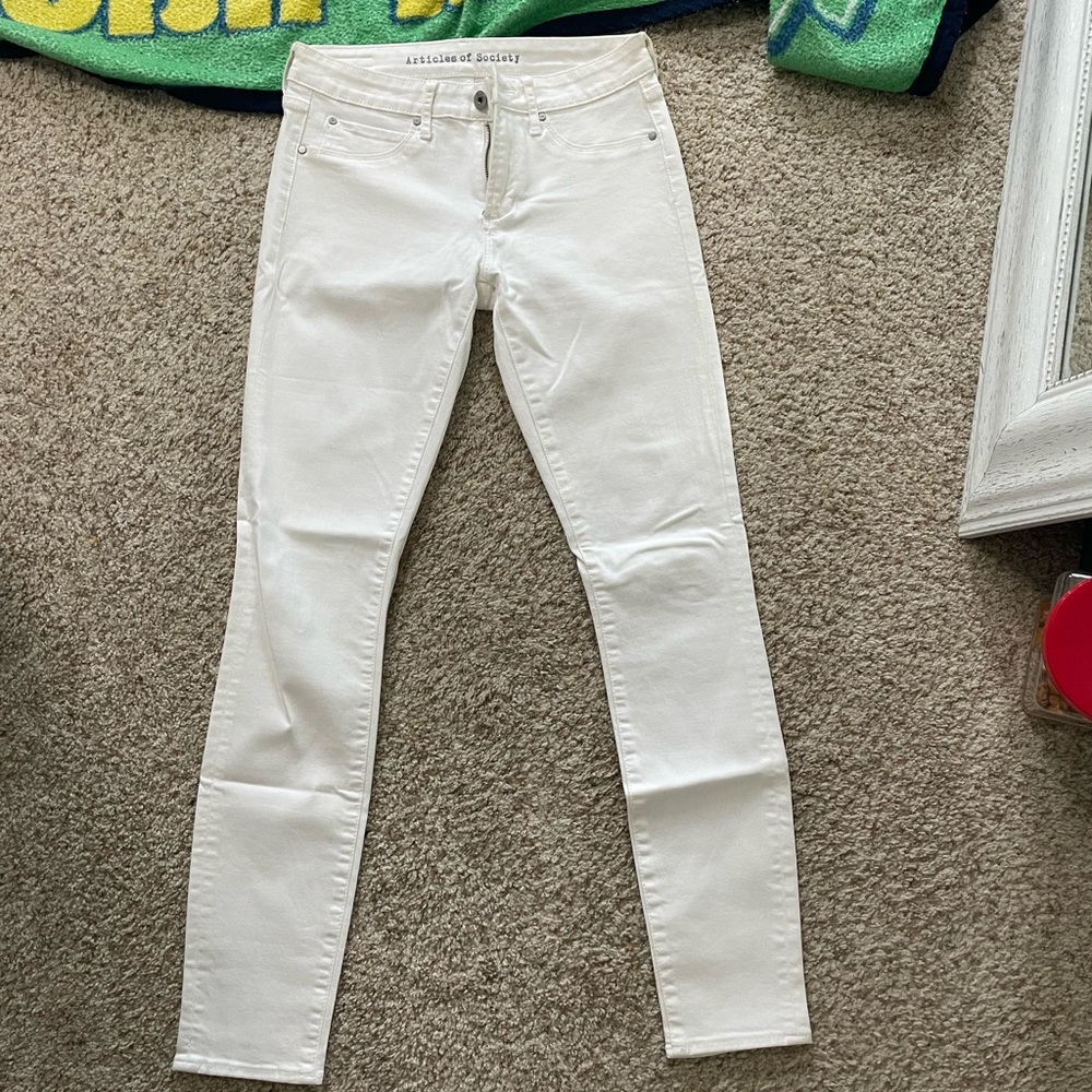 NWOT Heather High Waist Ankle Crop Skinny Jeans from Articles of Society